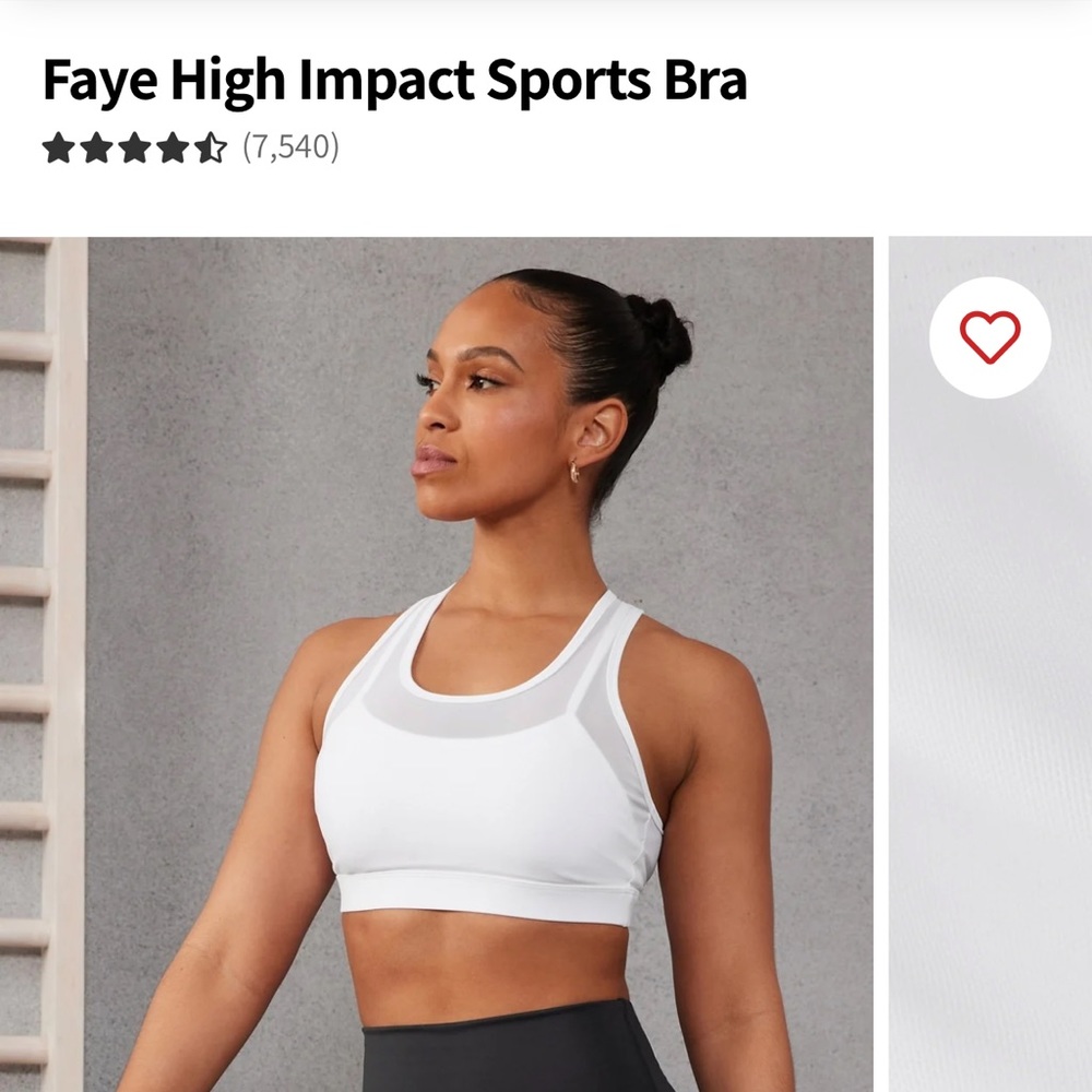 Faye High Impact Sports Bra Fabletics
